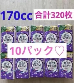 リフレ　超うす安心パッド　まとめ買いパック 170cc 10パックのサムネイル