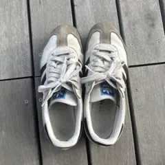 adidas Samba ホワイト ブラック スニーカー