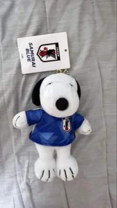 スヌーピー サッカー日本代表キーホルダー