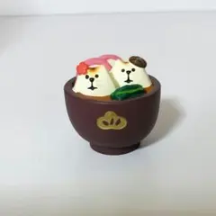 デコレ　コンコンブル　お雑煮　餅猫　お正月　置物