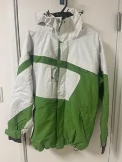 美品 phenix スキーウェア上下 ダイジェナイトサーモ 黄緑 M *YC4