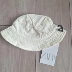 ZARA　ベビー帽子　3-6m 43cm