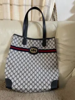 グッチインターロッキングGGスプリーム　トートバッグ　美品