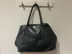 レザートートバッグ グレー　バーニーズニューヨークのサムネイル