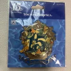 東京ディズニーシー 15周年 ピンバッジ