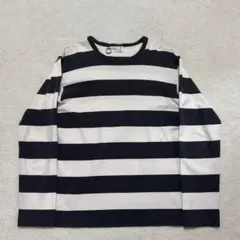 90s agnès b. homme ボーダーロンT アニエスベー 日本製