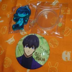 ブルーロック 潔世一 ブルロ展 ホログラム箔押し缶バッジ デコラPIC