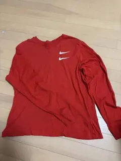 Nike ロンT 赤 XL
