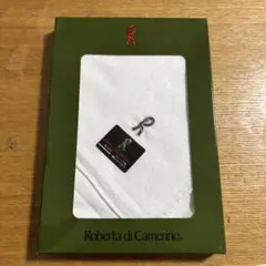 Roberta di Camerino ハンカチ 白(箱入り)