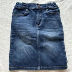 裏微起毛デニムスカート