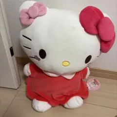 ハローキティ ぬいぐるみ 大きめ 赤