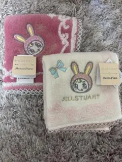 JILL STUART MezzoPiano タオルハンカチ　2枚セット