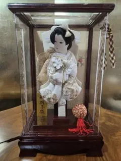 一点限り】正月飾り 羽子板 ケース飾り ※閉店セール H41 羽子板