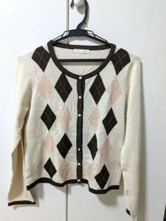 花柄 カーディガン