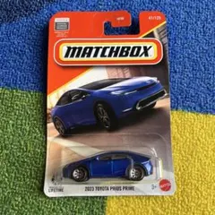 Matchbox 2023 Toyota Prius Prime ミニカー