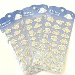Cinnamoroll シナモロール　ぷくっとシール　３枚　シナモン　サンリオ