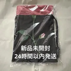 新品未使用＊吉田ユニ Face to face展 巾着ポーチ(ピンク) - メルカリ