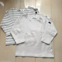 バースデイ futafuta 長袖Tシャツ ロンT 2枚 90