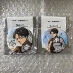 進撃の巨人 anique アニーク 海を見に行こう 缶バッジ エレン - メルカリ