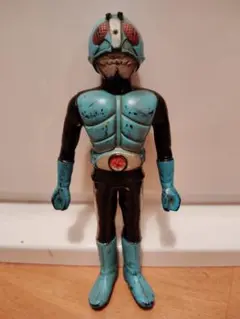 【当時物！　ポピー製仮面ライダーソフビ】