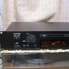 ● 良品 TASCAM タスカム MD-350 MDデッキ 業務用MDデッキ TASCAM Tascam MD-350 業務用 MDレコーダー タスカム -e350