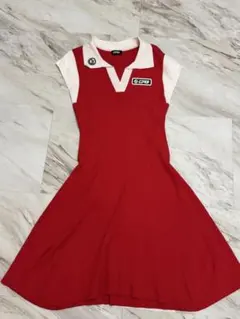 CPG GOLF シーピージーゴルフ 半袖 ニット ワンピース