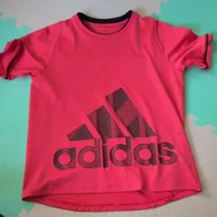 adidas ピンク Tシャツ 半袖