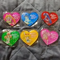 美少女戦士セーラームーン ハートマグネット 6種類 コンプリート
