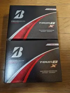 ブリヂストン TOUR B X ホワイトボール 2ダース