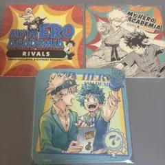 僕のヒーローアカデミア RIVALS アートコースター 爆豪勝己 緑谷出久