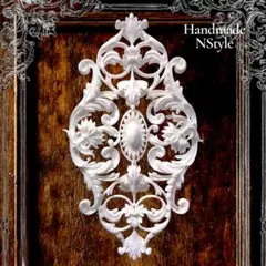 ♛アンティーク♛飾り　DIY 装飾　ロココ調レリーフ　大きいサイズ　アイボリー