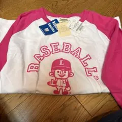 Lions × Laundry BASEBALL Tシャツ　ピンク