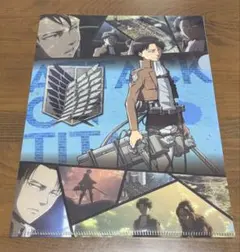 進撃の巨人 リヴァイ クリアファイル ローソン限定 日清のどん兵衛