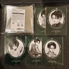 Anique　進撃の巨人　リヴァイバースデー　アクリルスタンド　５種コンプセット