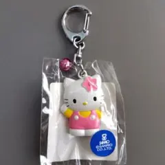 カオハナキティ　ハローキティ　キャスト立体　鈴付きキーホルダー　未開封