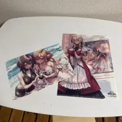 アマカノ3 イラストシート クリアファイル