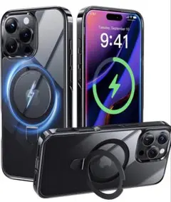 CASEKOO iPhone16pro ケース　ブラック