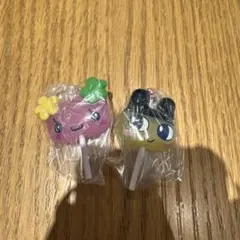 フルーツキャラクター カプセルトイ 2個セット