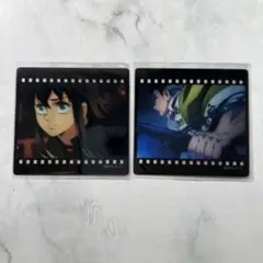 鬼滅の刃　柱ダイニング　レイヤードクリアカードセット　無一郎　行冥 鬼滅の刃 ダイニング レイヤードクリアカードセット3種 時透無