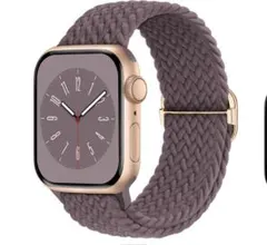 Apple Watch SE 44mm用 パープルバンド