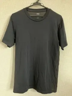 ユニクロ★メンズ半袖TシャツM黒ブラック ドライEX