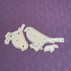 小鳥　カッティング　ダイ　スクラップブッキング　アルバム　ハンドメイド