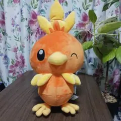 ポケットモンスター　めちゃもふぐっと ぬいぐるみ　アチャモ ウインク ver.