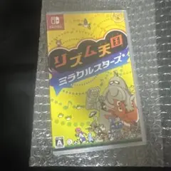 【新品未開封】リズム天国 ミラクルスターズ Switch ソフト