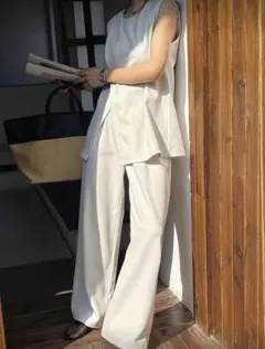 新品未使用✨入学式オケージョンビーチセットアップ卒入園オフィスカジュアル