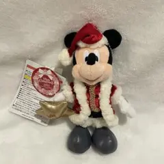 東京ディズニーリゾート　ミッキーマウス クリスマス　ぬいぐるみバッジ 2022