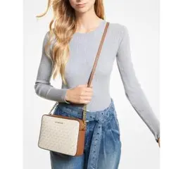 【美品⭐︎】【マイケルコース】　ショルダーチェーンバッグ