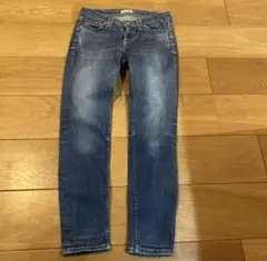 ヤヌーク　パトリシア　デニムパンツ　ストレッチ　24サイズ