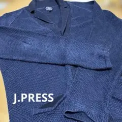 【値下げ希望受付】J.PRESS秋服　ショールカラー カーディガン ネイビー