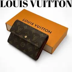 【美品】ルイヴィトン 折り財布 モノグラム エテュイ パピエ SP0011